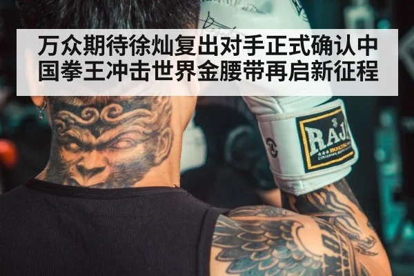 万众期待徐灿复出对手正式确认中国拳王冲击世界金腰带再启新征程